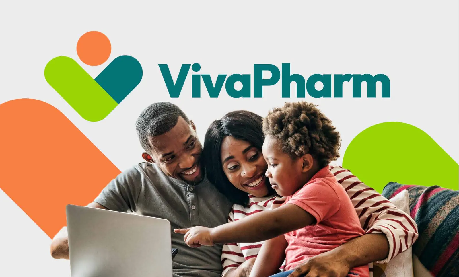 VivaPharm brand identity